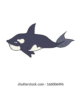 cartoon killer whale
