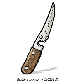cuchillo de cocina de dibujos animados