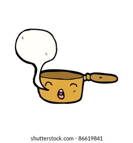 cartoon kitchen pan