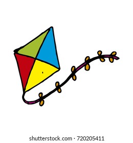 Cartoon of kite