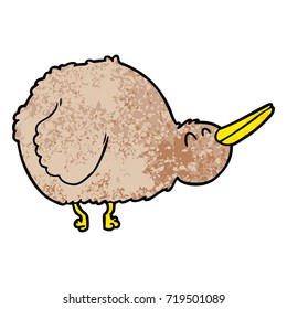 cartoon kiwi bird