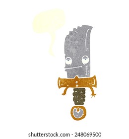 cartoon knife