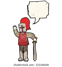 caballero de dibujos animados