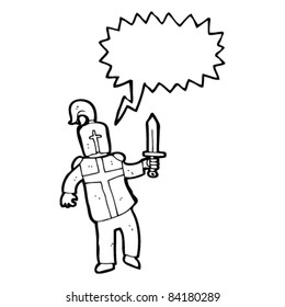 cartoon knight