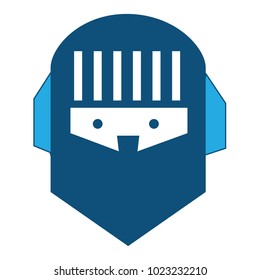 cartoon knight icon