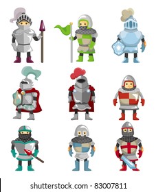 Cartoon Knight Icon