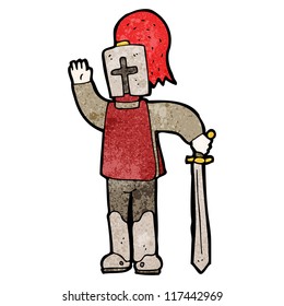 Cartoon-Ritter
