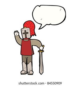 knight ondeando dibujos animados