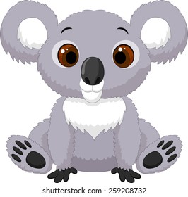 Cartoon koala 