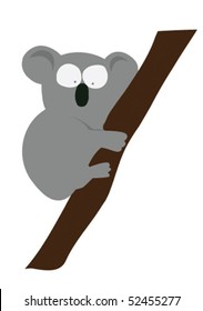 cartoon koala