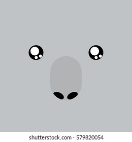 Cartoon Koala Background