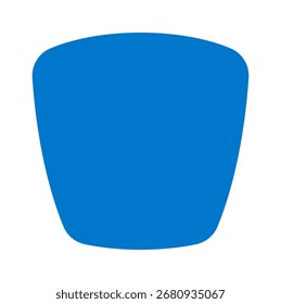 Cartoon label blank decorative space