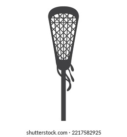cartoon lacrosse racket vector drawing