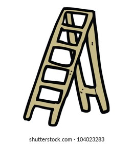 Cartoon Ladder Stock Vector (Royalty Free) 103853780