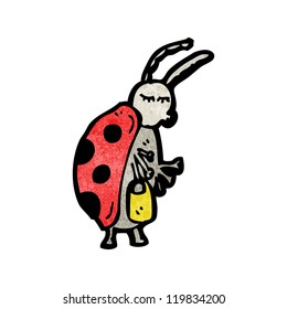 cartoon ladybug