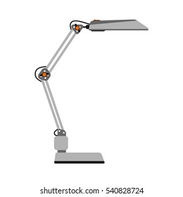 Cartoon lamp vector illustration.
