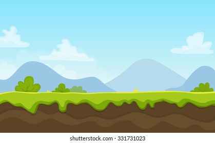 Cartoon Landscape Background