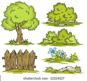 Cartoon Landscape Clipart