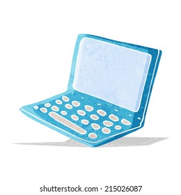 cartoon laptop computer