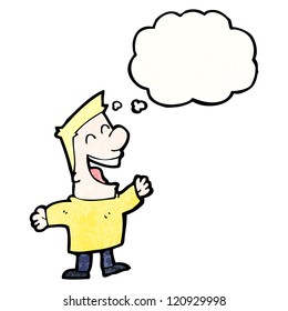 cartoon laughing man