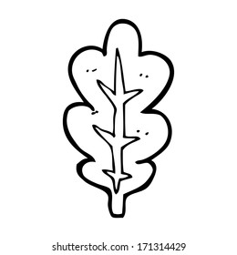 cartoon leaf symbol,