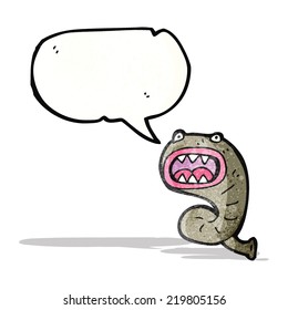 cartoon leech