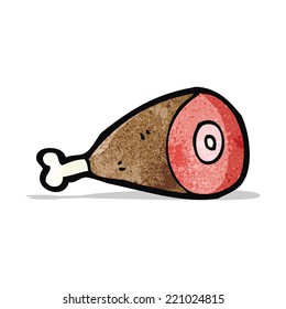 cartoon leg of meat