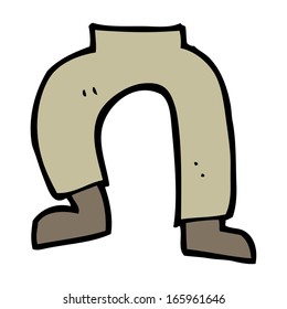 Cartoon-Beine