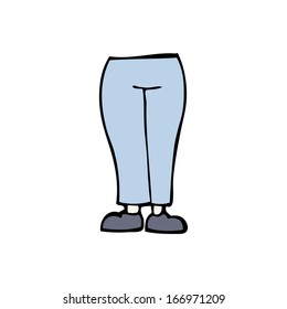 cartoon legs