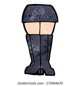Cartoon-Beine