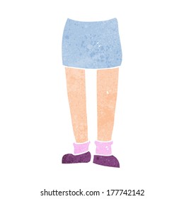 piernas de dibujos animados
