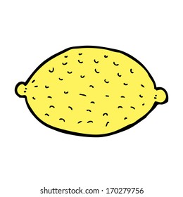 limón de dibujos animados