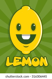 cartoon lemon