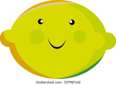 Cartoon lemon 