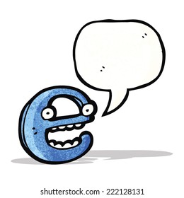 carta de desenho animado