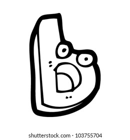 letra de caricatura b