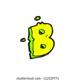 letra de caricatura b