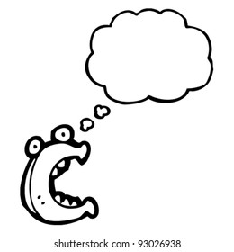 cartoon letter c