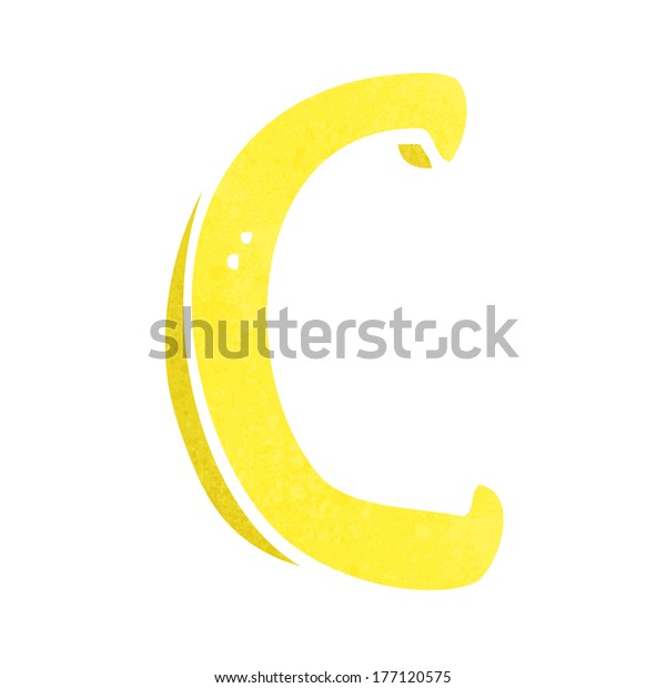 Cartoon Letter C Stock Vector (Royalty Free) 177120575