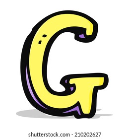 letra de caricatura G