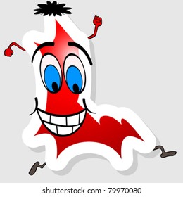 cartoon letter l