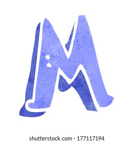 Cartoon Letter M Stock Vector (Royalty Free) 177117194 | Shutterstock