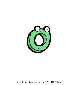 Cartoon Letter O Stock Vector (Royalty Free) 110187329 | Shutterstock