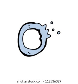 carta de dibujos animados o