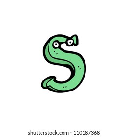 cartoon letter s