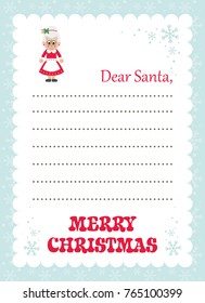 cartoon letter to santa penguin mrs santa