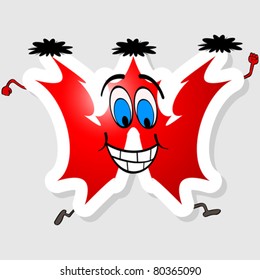 cartoon letter w