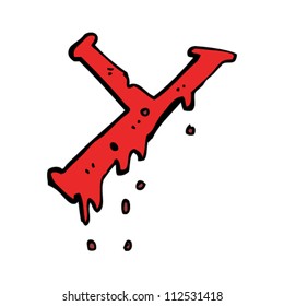 cartoon letter y