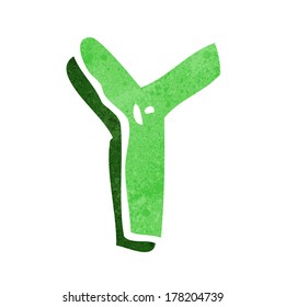 cartoon letter Y