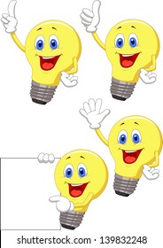 Cartoon Light Bulb